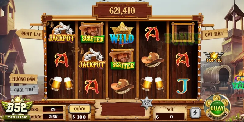 nổ hũ Miền Viễn Tây B52 club